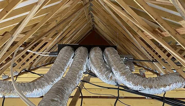 Installation d'un système de climatisation gainable Montpon-Ménestérol